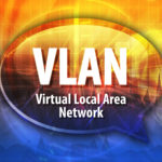 VLAN acronym definition speech bubble illustration
